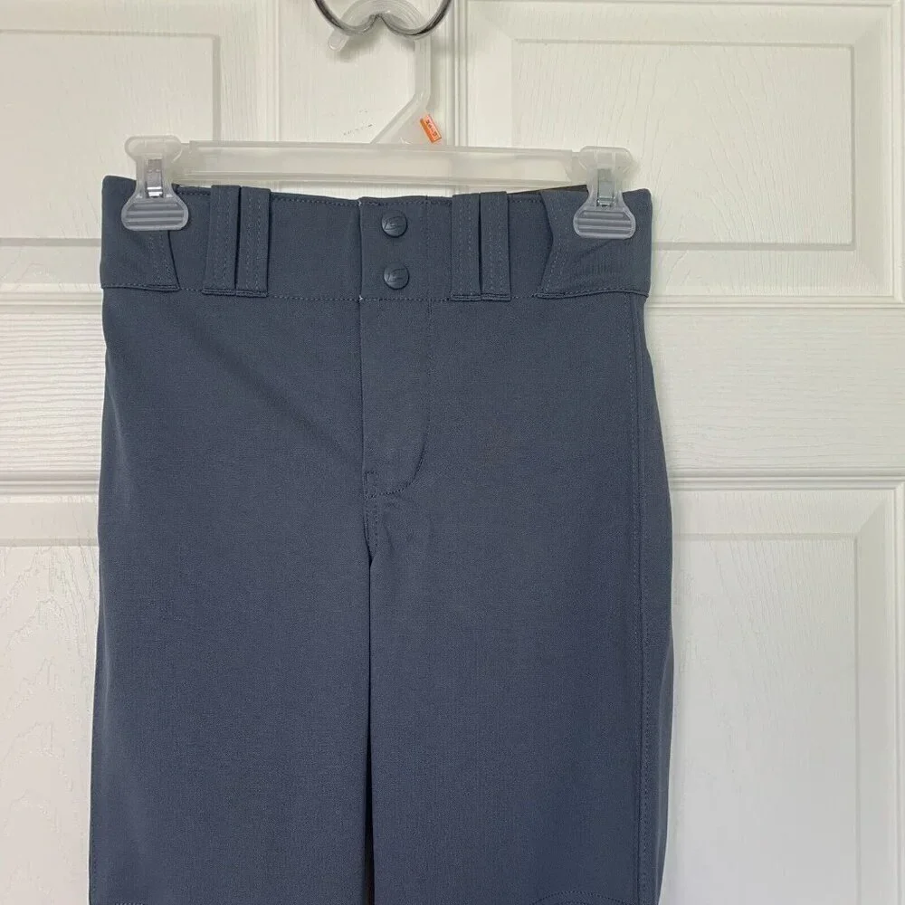 Champro Youth Medium BP9U Solid Color Triple Crown Open Bottom Pants Gray New